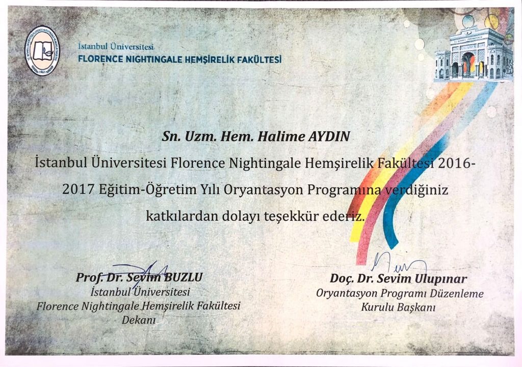 Sertifikalarımız Evde Yara Bakımı